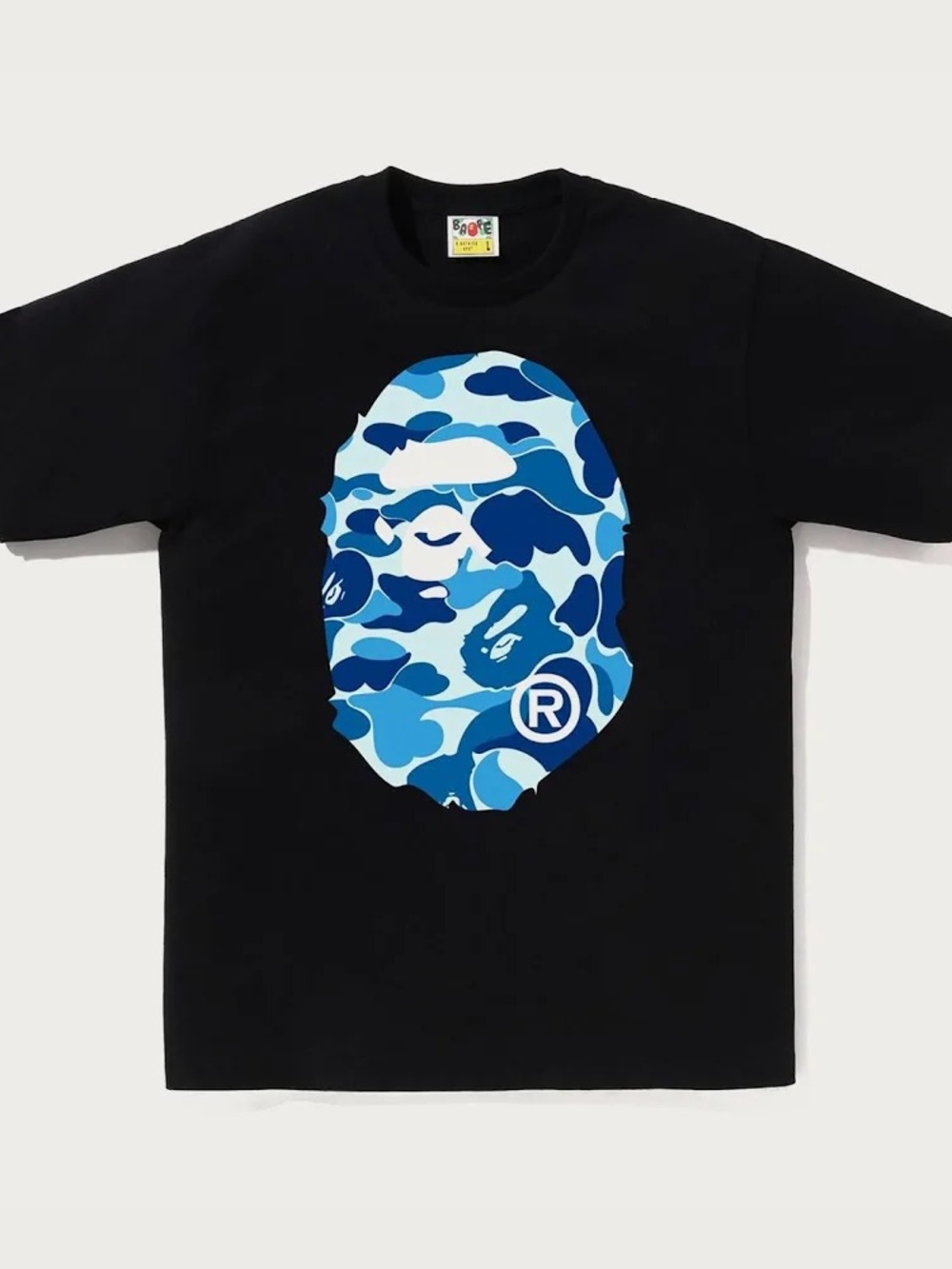 A Bathing Ape Men's ABC Camo Big Ape
Head Tee Medium
